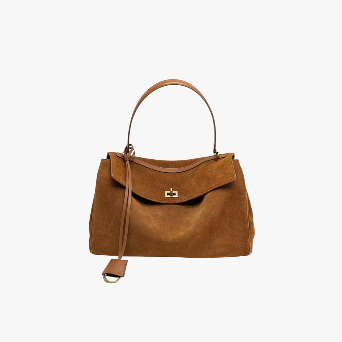 ESTHELA CAMEL SUEDE L