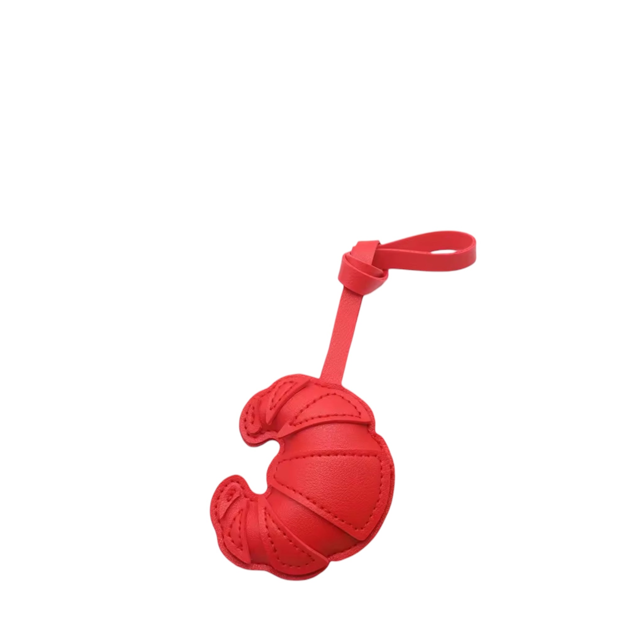 CROISSANT CHARM RED